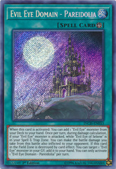 Evil Eye Domain - Pareidolia - INCH-EN033 - Secret Rare - 1st Edition