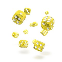 Oakie Doakie Dice - D6 Translucent Yellow 12mm Set of 36