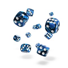 Oakie Doakie Dice - D6 Gemidice Twilight Stone 12mm Set of 36