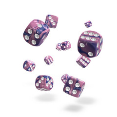 Oakie Doakie Dice - D6 Gemidice Venus 12mm Set of 36