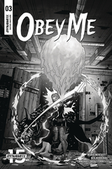 Obey Me #3 10 Copy Herrera B&W Incv (Net) (Mr) (STL120887)