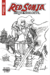 Red Sonja Birth Of She Devil #1 20 Copy Davila B&W Incv (Net (STL120954)