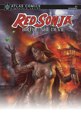 Red Sonja Birth Of She Devil #1 Lieberman Sgn Atlas Ed (STL120958)