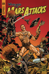 Warlord Of Mars Attacks #1 Cvr A Johnson (STL120960)