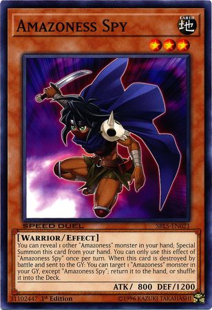 Amazoness Spy - SBLS-EN021 - Common - 1st Edition