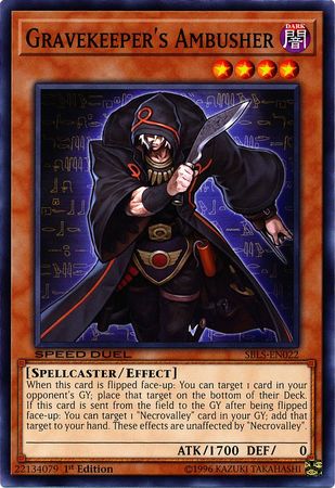 Gravekeepers Ambusher - SBLS-EN022 - Common - 1st Edition