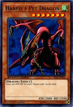 Harpies Pet Dragon - SBLS-EN020 - Common - 1st Edition