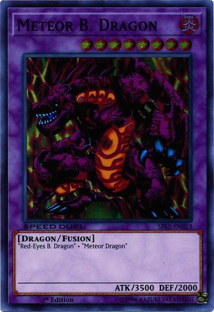 Meteor B. Dragon - SBLS-EN013 - Super Rare - 1st Edition