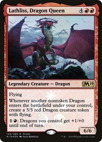 Lathliss, Dragon Queen - Foil - Media Promo