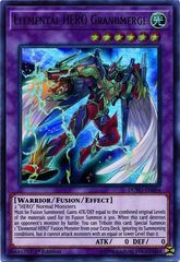 Elemental HERO Grandmerge - DUPO-EN004 - Ultra Rare - 1st Edition