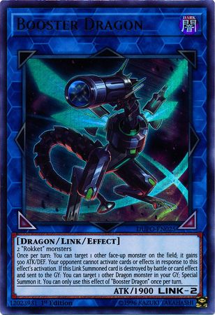 Booster Dragon - DUPO-EN025 - Ultra Rare - 1st Edition