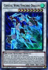 Crystal Wing Synchro Dragon - DUPO-EN068 - Ultra Rare - 1st Edition