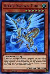 Hieratic Dragon of Tefnuit - DUPO-EN080 - Ultra Rare - 1st Edition