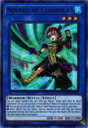 Nekroz of Clausolas - DUPO-EN085 - Ultra Rare - 1st Edition