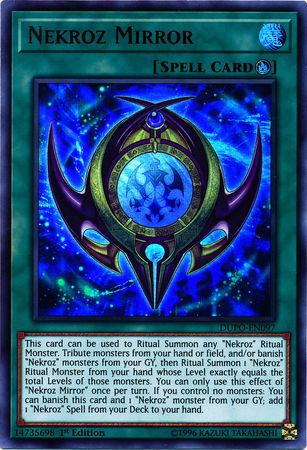 Nekroz Mirror - DUPO-EN097 - Ultra Rare - 1st Edition