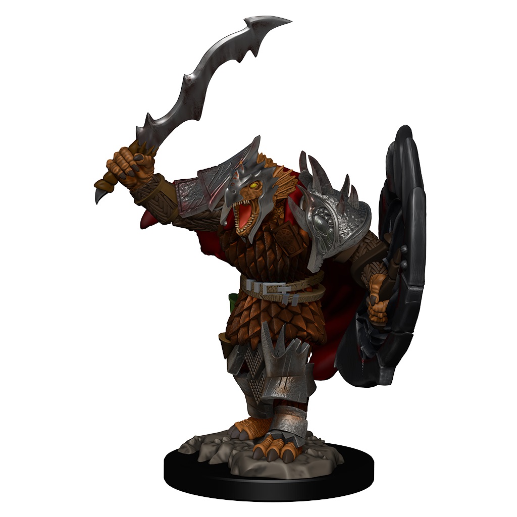 D&D Premium Dragonborn Male Fighter