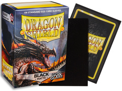 Dragon Shield - Non-Glare Black - Matte Sleeves - Standard Size