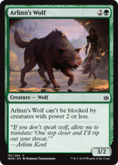 Arlinn's Wolf - Foil