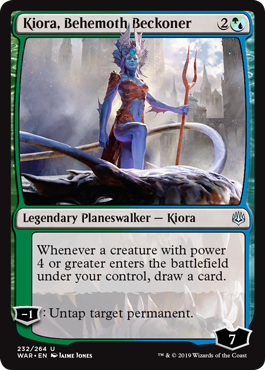 Kiora, Behemoth Beckoner - Foil