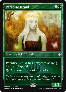 Paradise Druid - Foil FNM 2019