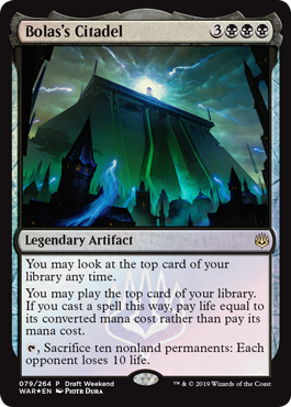 Bolass Citadel - Foil Draft Weekend Promo