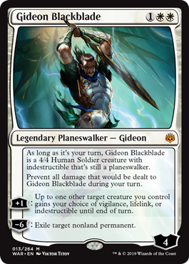 Gideon Blackblade - Foil