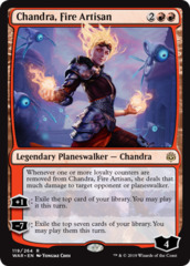 Chandra, Fire Artisan - Foil