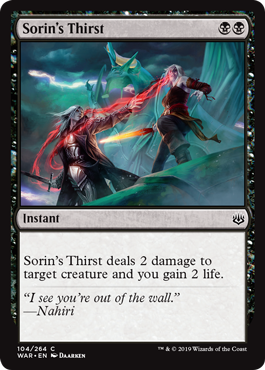 Sorins Thirst - Foil