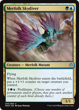 Merfolk Skydiver - Foil