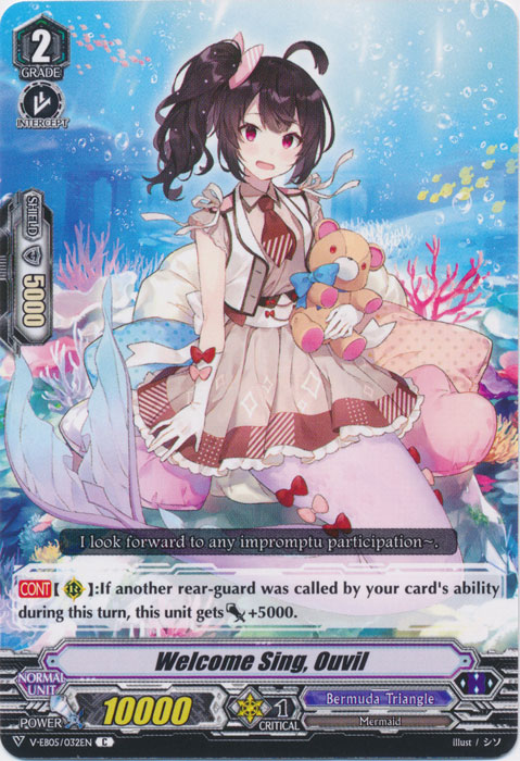 Welcome Sing, Ouvil - V-EB05/032EN - C Welcome Sing, Ouvil - V-EB05/032EN - C