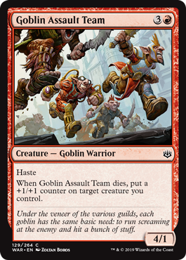 Goblin Assault Team - Foil