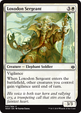 Loxodon Sergeant - Foil