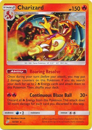 Pokemon Team Up Theme Deck (Relentless offers Flame Charizard 2019)