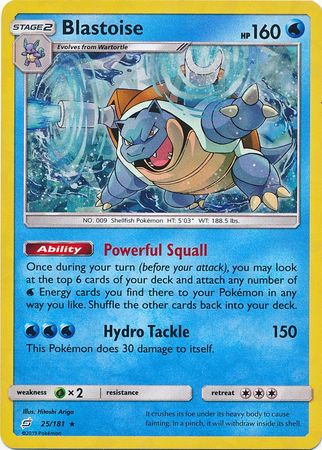 Blastoise Team Up online Torrential Cannon theme deck (sealed)