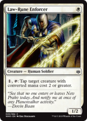 Law-Rune Enforcer - Foil