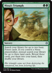 Nissa's Triumph - Foil