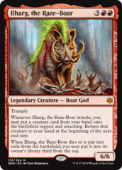 Ilharg, the Raze-Boar - Foil