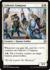 Gideon's Company - Planeswalker Deck Exclusive