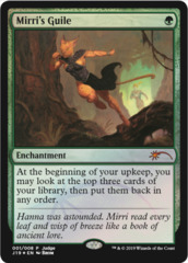 Mirri's Guile - Foil DCI Judge Promo