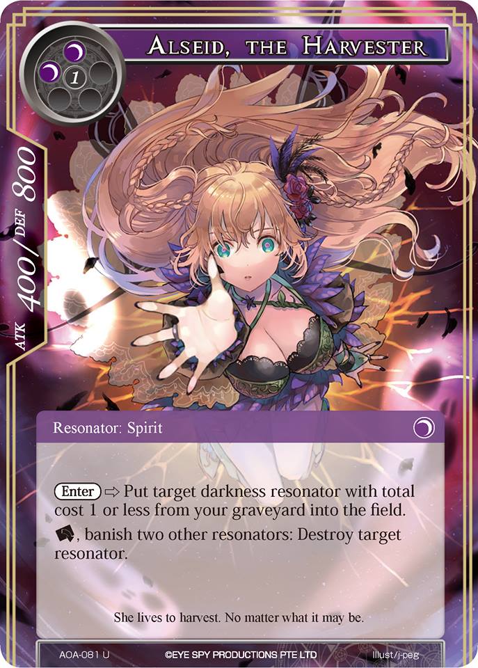 Alseid, The Harvester - AOA-081 - U