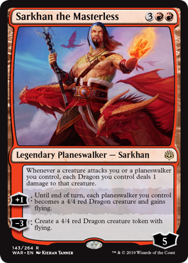 Sarkhan the Masterless - Foil