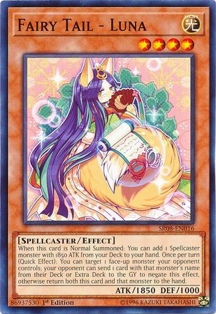 Fairy Tail - Luna - SR08-EN016 - Common - 1st Edition