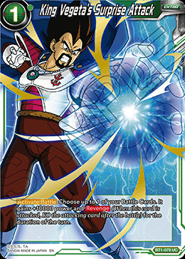King Vegeta's Surprise Attack - BT1-079 - UC - Special Anniversary Box