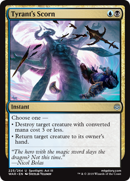 Tyrants Scorn - Foil
