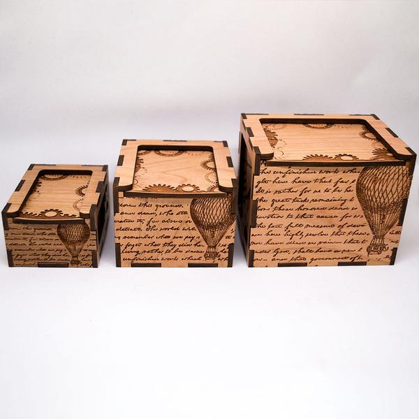 Geek & Gaming - Steampunk Dice Box Medium