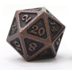 Dire d20 - Mythica Dark Copper