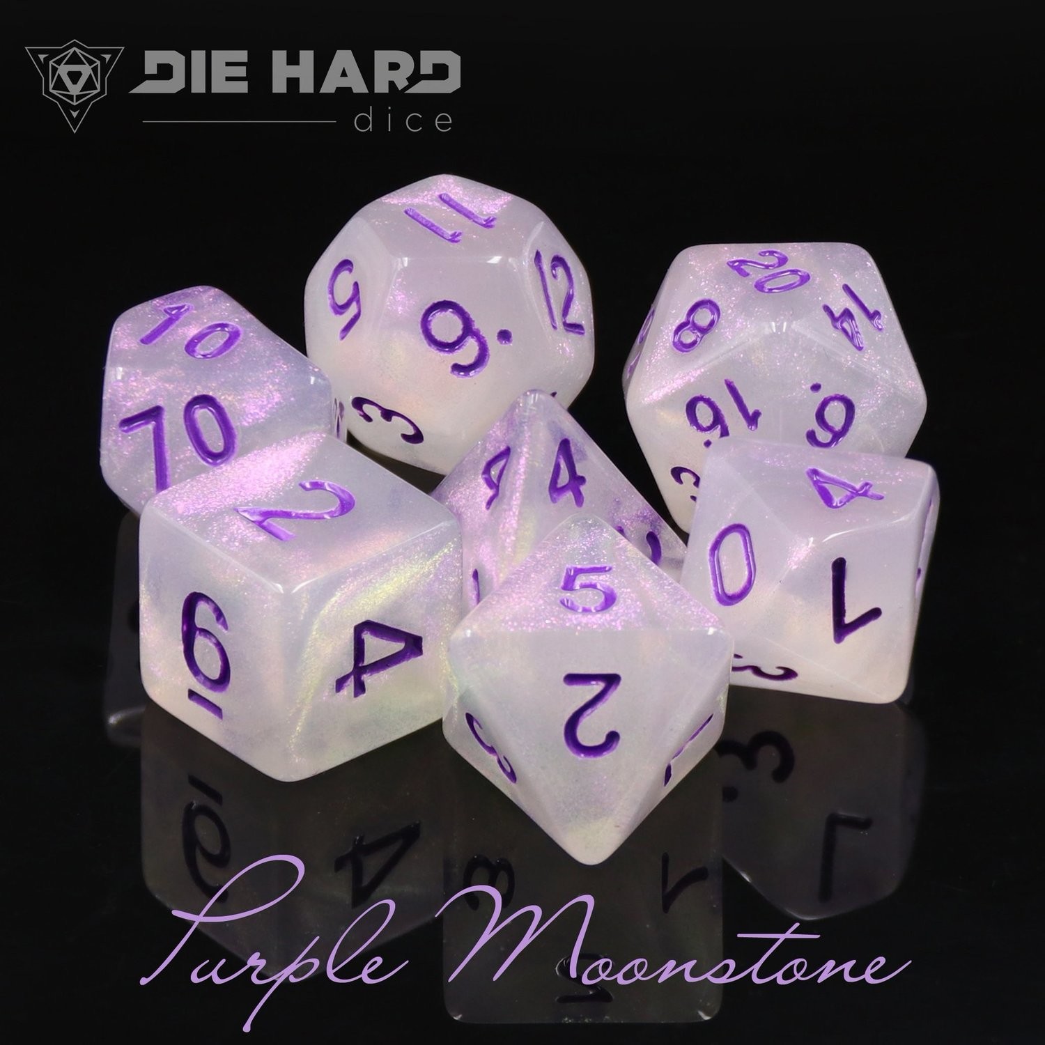 RPG Set - Purple Moonstone