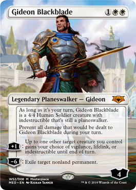 Gideon Blackblade - Foil