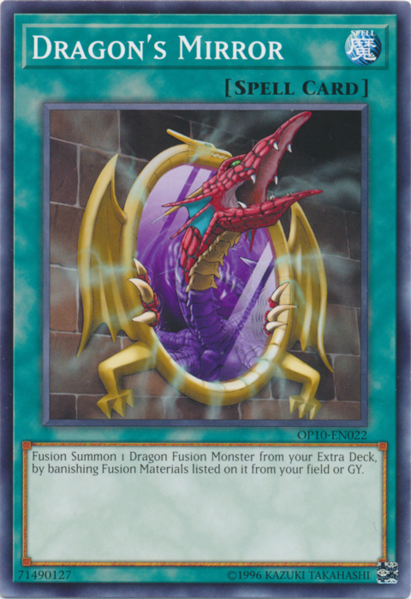 Dragons Mirror - OP10-EN022 - Common - Unlimited Edition
