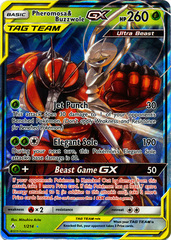 Pheromosa & Buzzwole Tag Team GX - 001/214 - Ultra Rare